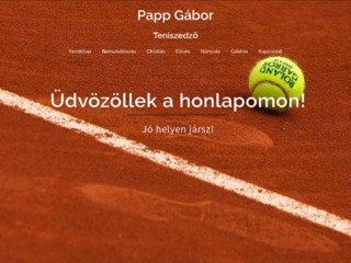 Papp Gábor teniszedző